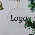 Custom Round Christmas Ornament