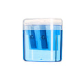 Dual Holes Pencil Sharpener With Lid