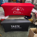Full Color Stretch Spandex Table Cloth