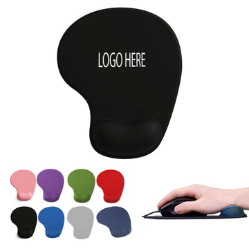 Office Mouse Pad With Gel Wrist Rest
