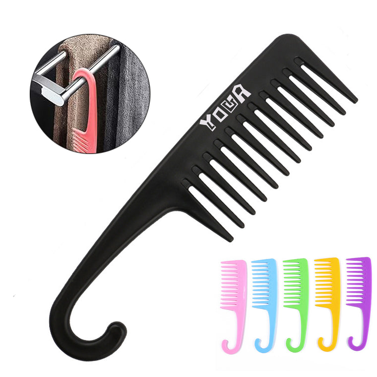 Large Wide Tooth Comb With Hook