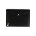 Snap-Closure A4 Transparent Document Pouch