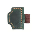 Leather Bookmark With Pen Holder