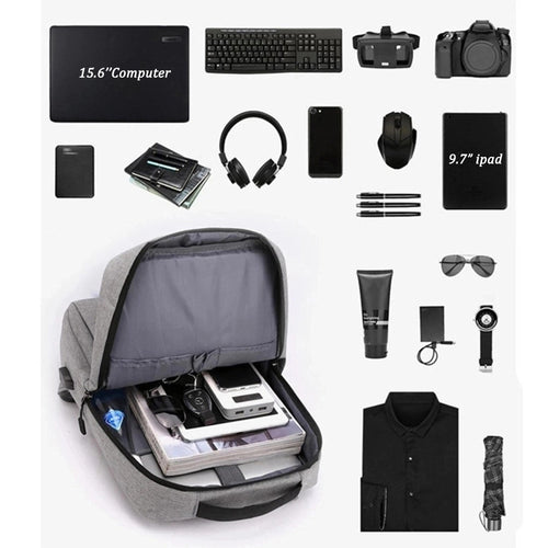 15.6 Inch High Tech Charging Port Backpack