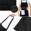 Polyester-Cotton Kitchen Apron With Pockets