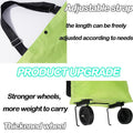 Portable Foldable Shopping Cart With Wheels