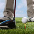 Dual-Color Rubber and Plastic Golf Tee with Soft Sleeve