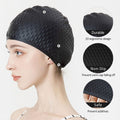 Premium Silicone Swim Cap Comfortable Stretch Fit