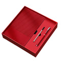 A5 Soft Leather Business Notebook 3 Piece Set