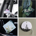 Custom Shape Paper Hanging Car Air Freshener