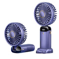 Rechargeable Digital Display Folding Fan
