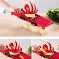 Stainless Steel 6 Piece Home Kitchen Vegetable Slicer Set