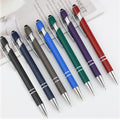 Custom Rubber Coated Stylus Ballpoint Pen