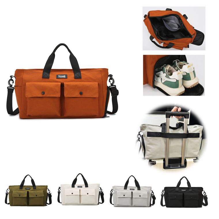 Sport Gym Bag Swimming Bag With Shoe Pouch