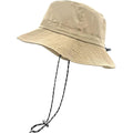 Packable Soft Brim Fishing Bucket Hat With Strap