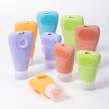 2OZ Travel Bottles With Brush & Suction Cup For Toiletries