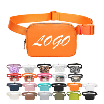Nylon Waterproof Fanny Pack With Adjustable Strap