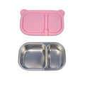 Stainless Steel Snack Container With Silicone Lids