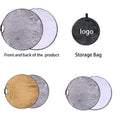 Handheld Collapsible Photography Reflector With Storage Bag