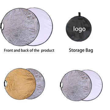 Handheld Collapsible Photography Reflector With Storage Bag