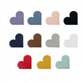 PU Moisture and Stain Resistant Heart Bookmark