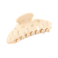 Large-Size Acetate Textured Hair Clip