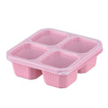 4 Compartments Snackle Box Container