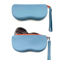 Portable Silicone Eyeglass Case With Zipper