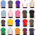 Round neck men's and women's short-sleeved T-shirt cotton