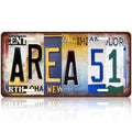 Decorative Aluminum License Plate