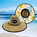 Natural Lifeguard Straw Hat