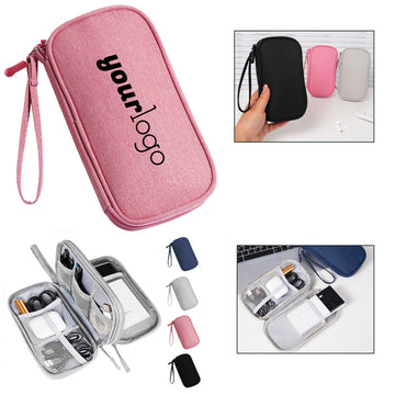 Multi-Layer Data Cable Storage Bag