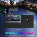 Large Washable Durable Non-Slip Natural Rubber Mouse Pad