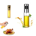 Pump-Action Glass Oil Spray Bottle