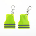 Pvc Safety Reflective Vest With Optional Keychain