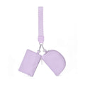 Mini Zip Dual Pouch Wristlet