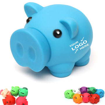 Cute Unbreakable Vinyl Piggy Bank
