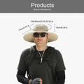 Outdoor Wide Brim Sun Hat with 2 Solar Fan
