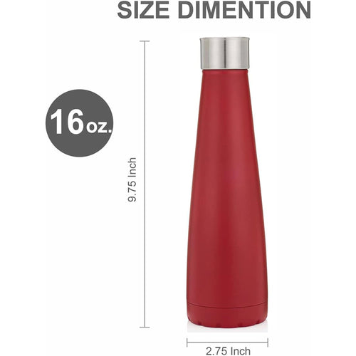 16 Oz Vacuum Insulated Water Bottle