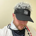 Men's Fun Sun Hat With Wig