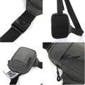 7 1/2" H x 5 1/2" W Mini Sling Bag for Men Women