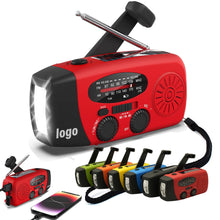 Emergency Hand Crank Radio With Power Bank Phone Charger