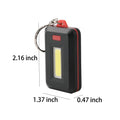 COB Portable Mini Hiking Light Keychain
