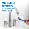 3-Layer Swedish Steel Razor with Lubricating Strips