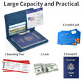 PU Passport Wallet Cover