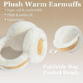 Foldable Plush Ear Muffs
