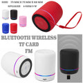 Portable Bluetooth Speaker With Colorful Lights