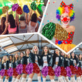 Metallic Foil Pom Poms