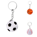 Foam Stress Ball-Shaped Keychain Toy For Pressure Relief