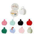 Semi Circle Portable Jewelry Case